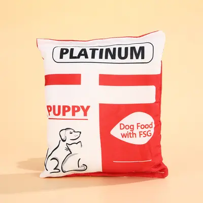Simulated Potato Chip Plush Pet Toy with Squeaker for Dogs and Cats - 7