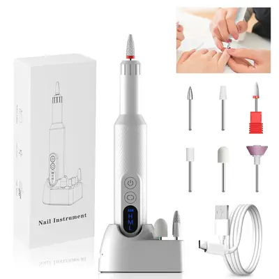 Cross-border Professional Nail File Electric Nail Drill Manicure Grinding Polisher Nail Filing Pen Nail Art Grinding Machine - 5