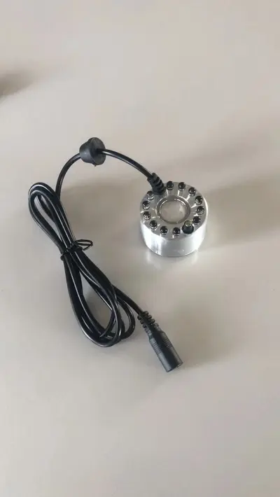 Small flowing water lined bonsai atomization head humidifier spray fish tank fish pond misting water vapor generator smoke fog generator - 8
