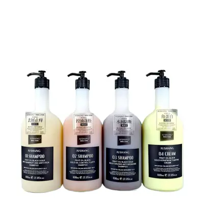 Schwarzes Gold Frucht-Öl Shampoo und Conditioner, gegen Schuppen, Volumen