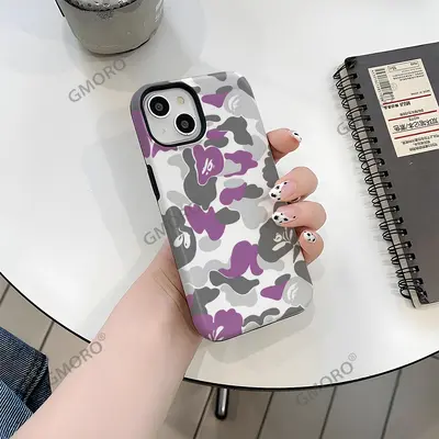 Camouflage Phone Case for iPhone 18 Pro Max, Drop-Proof Hard Shell - 13