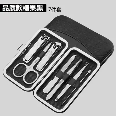 阳江12件套指甲套装修甲美甲工具套装 指甲剪套装指甲钳十二件套 - 12