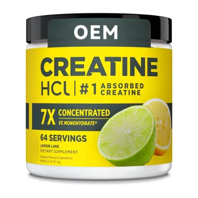 跨境TK亚马逊一水肌酸粉末 creatine powder微粉化肌酸粉贴牌代工