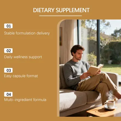 DOCTEAT Men's Energy Capsules with Vitamins - 4