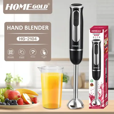 Ev Kullanımı Paslanmaz Çelik Bıçaklı Elektrikli Çok Fonksiyonlu Blender Meyve Suyu Sıkacağı Bebek Maması Hazırlama Cihazı Çok Amaçlı El Tipi Mutfak Robotu - 8