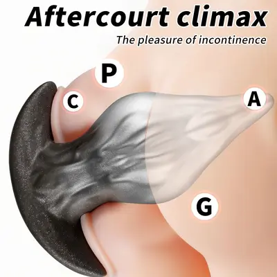 Anatomischer Analplug und Dilatator aus flüssigem Silikon, Erwachsenenprodukt - 2