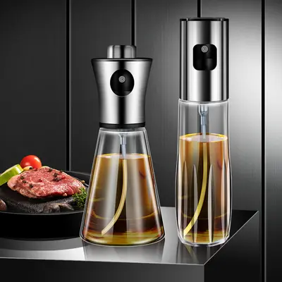 304 Stainless Steel Spray Bottle, Atomizer, Barbecue Steak Oil Sprayer