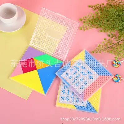 EVA Kids Tangram Puzzle, Geometric Shape Early Education Toy