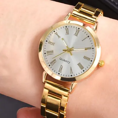 Nische leichte Luxus Damenmode Armbanduhr Schüler Party einfache Mode Damenuhr Quarz Uhr Temperament Stahlband Uhr für Mädchen - 11
