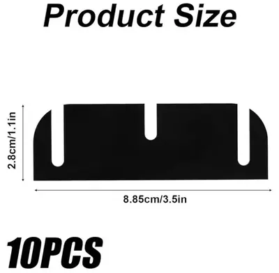 Black PC Hinge for Industrial Electric Meter Box and Cabinet Door - 7