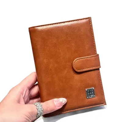 Многофункциональный чехол для паспорта с защитой RFID, с отделениями для карт и держатель для билетов - 6