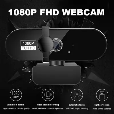 Webcam 2K/4K mit integriertem Mikrofon - 5