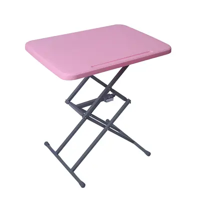 Foldable Height-Adjustable Study Desk for Small Apartments - 13