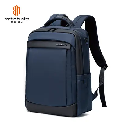 Arctic Hunter Business Backpack Men's Lightweight Laptop Bag Premium Large Capacity Daily Travel Backpack - 7