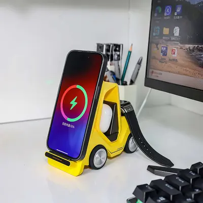 3-in-1 15W wireless charging stand - 10