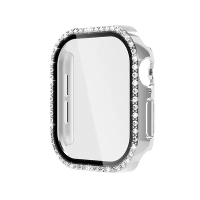 Apple S10 saat koruyucu kılıfı için uygundur AppleWatch10 elmas kaplı Apple saat koruyucu kılıf filmi entegre - 6