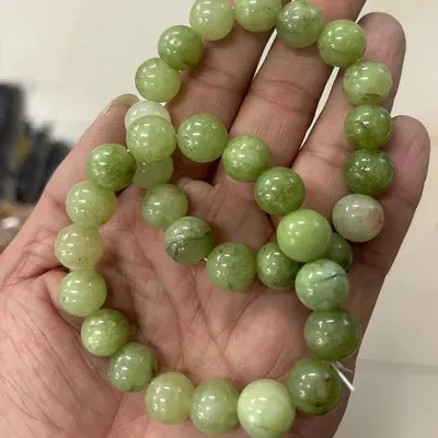 Doğal Akik Taşlı Kristal Bileklik, DIY El Yapımı Takı Malzemesi, Renkli Boncuklar - 12