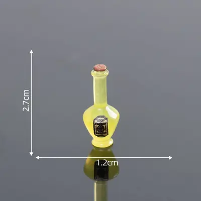 Cross-border New Product Glow-in-the-Dark Magic Potion Bottle Mini Desktop Ornament Dollhouse DIY Decoration Resin Accessories - 12
