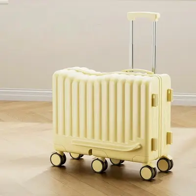 20-Inch Kids Ride-On Carry-On Suitcase, Combination Lock, 6 Wheels - 3