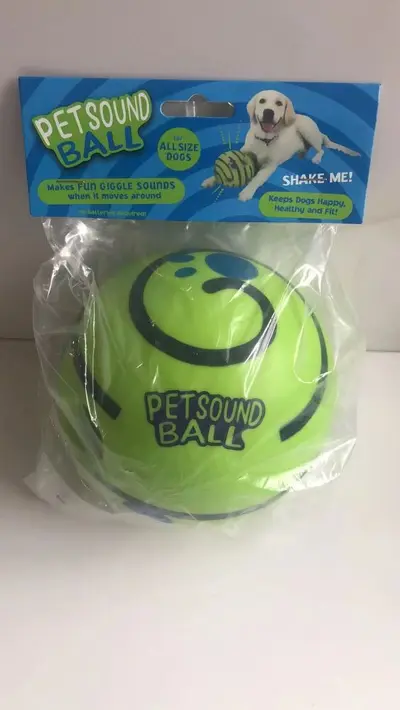 Pet toy ball, cat dog, sound-making, battery-free - 8