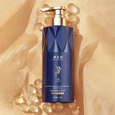 Douyin-Bestseller Kaviar-Aminosäure Shampoo Haarspülung Duschgel 500ml Pflege-Set Großhandel Dropshipping