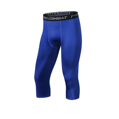 Men's Basketball Compression Tights, 7/8 Length, Breathable, Quick-Dry - 12