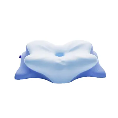 Hersteller Großhandel Schmetterlings-Nackenstützkissen mit Eisseide Kühlkissenbezug Schlafkissen Nackenschutz nicht einfallende Memory Foam Kissen