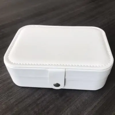 Cross-border simple portable jewelry box travel jewelry storage bracelet jewelry earring storage jewelry box ready for sale - 13