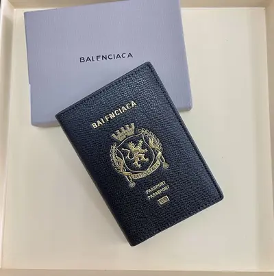 Passport wallet, genuine leather, first layer cowhide, card holder - 7