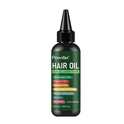 7'si 1 arada saç bakım yağı, batana ve biberiye, keratinli, 100 ml - 5