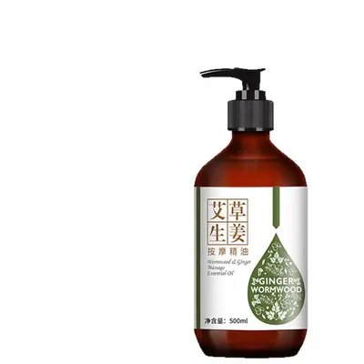 Mugwort Ginger Warming Massage Oil for Beauty Salons, Full-Body - 6