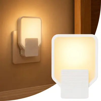 670nm Red Light LED Sleep Night Light, Motion Sensor, Dimmable, Plug-in - 8