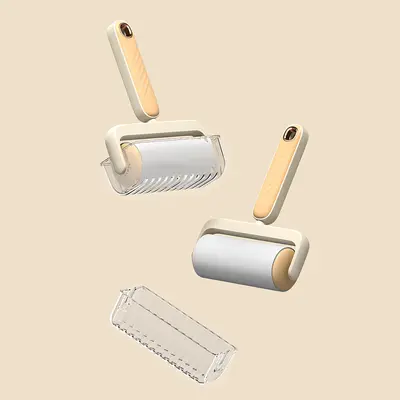 Ribbed lint roller, household design - 5