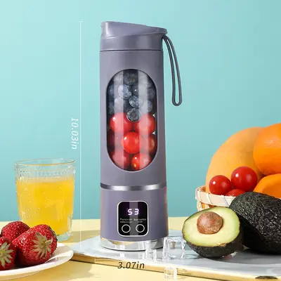 Tragbarer elektrischer Entsafter mit Mehrfunktionalen Funktionen - Bestseller für Grenzüberschreitungen, tragbar, für den Außenbereich und als Reisebecher geeignet - 7
