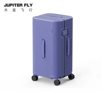 26-Inch Large Capacity Trolley Suitcase with Combination Lock - 10