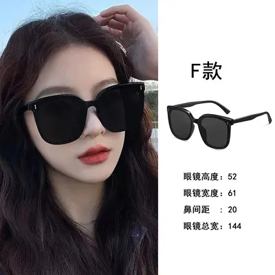 Unisex Polarized Large Frame Sunglasses with UV Protection - 8