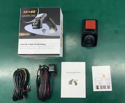 K18 4G Dash Cam, Front and Rear Dual Recording, Night Vision, Remote Tracking - 7