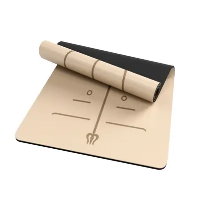 Kaymaz PU ve Kauçuk Yoga Matı, 68 cm Geniş, Kalın ve Sessiz - 6
