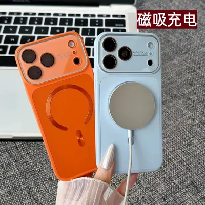 Matte Magnetic Phone Case for iPhone 18 Pro Max with Large Window