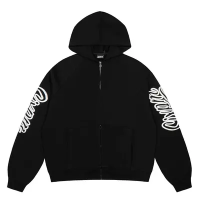 Nakış harfli kapüşonlu sweatshirt ve uzun eşofman altı, erkek spor takımı - 11