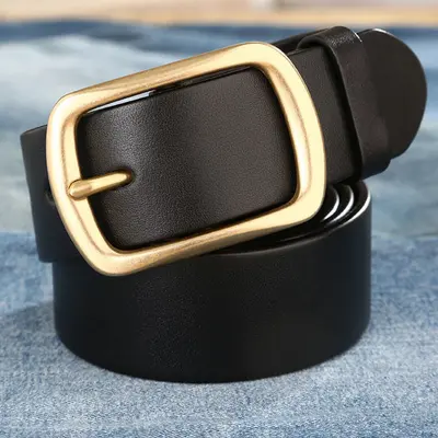 Neue vielseitige Herrenmodeledergürtel aus Luxus-PU-Leder mit Nadelverschluss im Retro-Stil für Jugendliche, Jeansgürtel zum Großhandelspreis.