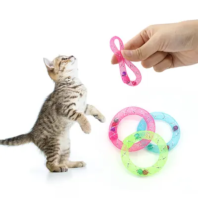 Cat Toy Self-Play Cat Toy Donut Squeaky Cat Toy Original Design Source Factory