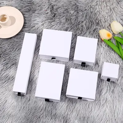 Factory Stock Available, Logo Customization Drawer Box Storage Organizer for Earrings Rings Necklaces Jewelry Premium Packaging Box - 9