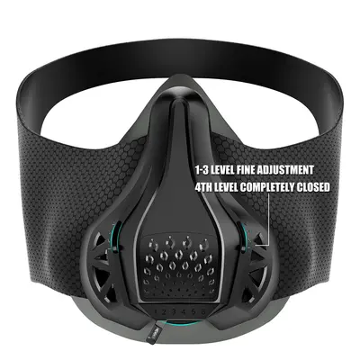 FDBROsportmask spor maskesi altı hızlı eğitim oksijen engelleme ve oksijen kontrolü kendi kendini cezalandıran artefakt maskesi aerobik
