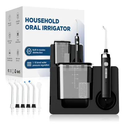 Countertop Water Flosser with Heating, Large Tank and UVC Sterilization - 7