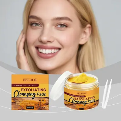 EELHOE kojic acid cleansing pads, moisturizing refreshing