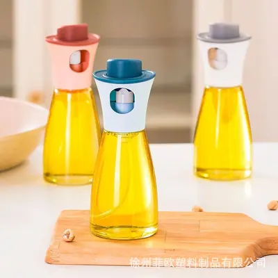 Mutfak Ev Kullanımı Barbekü Zeytinyağı Yemeklik Yağ Sprey Şişesi Yağ Atomizer Şişesi Yağ Sprey Şişesi Yağ Azaltma Sprey Cihazı - 3