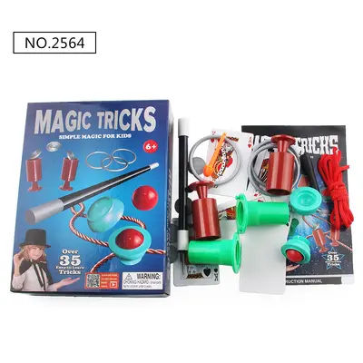 Children's Magic Props Set for Performance Shows, Includes Instruction Manual - 8