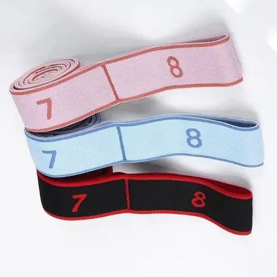 Children's yoga and pilates stretch band, shoulder opener - 6