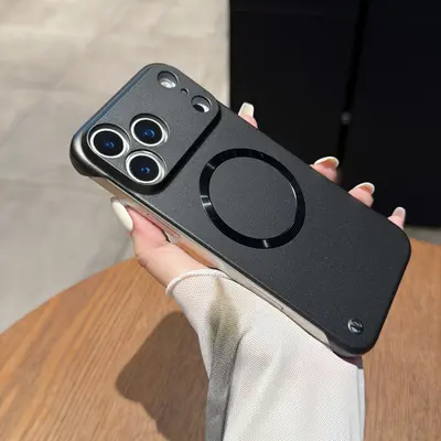 适用苹果18Pro手机壳iPhone17Promax高级感磁吸无边框车载保护16 - 7